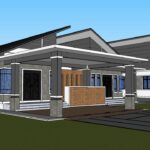 3D banglo ms syikin 4 w roof tiles 2r0003