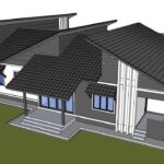 3D banglo ms syikin 4 w roof tiles 2r0007